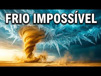 Partículas minúsculas no céu podem trazer frio extremo, dizem cientistas