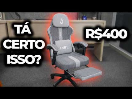 CADEIRA GAMER DE R$400… É ISSO MESMO?