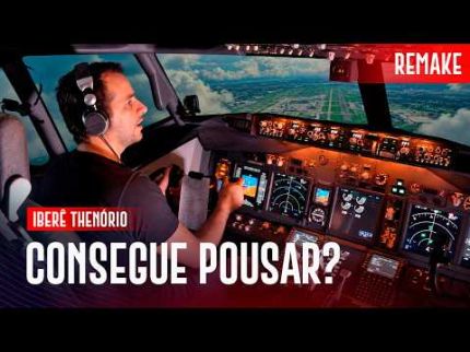 Você conseguiria pousar um avião? | EP. 1458