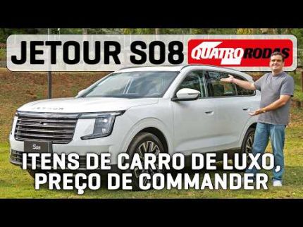 Jetour S08 é HÍBRIDO DE 7 LUGARES com mimos de SUV DE LUXO por R$ 259.900
