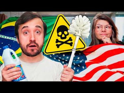 GRINGOS NÃO SABEM NEM LAVAR BANHEIRO?