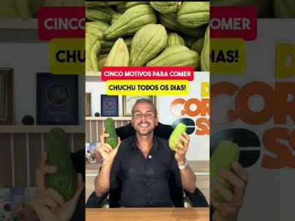 5 motivos para comer chuchu! Beneficios do chuchu