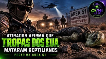 Atirador afirma que tropas dos EUA mataram reptilianos perto da Área 51 - OVNI Hoje!
