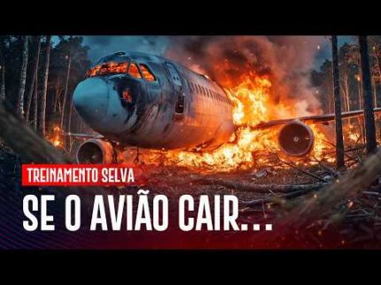 Treinamento Selva. Se o Avião Cair... | EP. 1460
