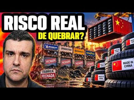 INDÚSTRIA DE PNEUS BR em DESESPERO! CHINA AMEAÇA COM FORÇA o MERCADO NACIONAL? E AGORA?