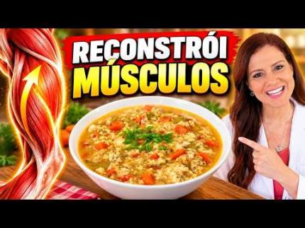 O JANTAR que ajuda a RECONSTRUIR MÚSCULOS Enquanto Você Dorme e COMBATER a SARCOPENIA