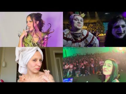 halloween da sephora, evento e to sem sobrancelha.. VLOG