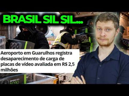 VÁRIAS RTX 5090 FORAM ROUBADAS EM GUARULHOS JÁ ESTÃO SENDO VENDIDAS!