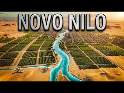 O Egito está construindo um segundo Nilo no deserto