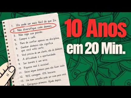 37 regras do DINHEIRO que eu queria ter sabido aos 20