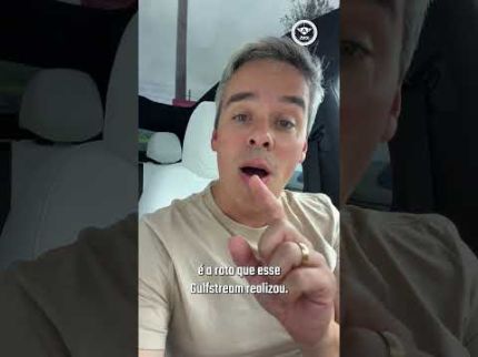 Conheça o Gulfstream G400, avião que levou Flávio Bolsonaro para os Estados Unidos