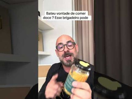 Betedi vontade de comer doce ? Esse brigadeiro podes