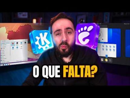 Abandonei o GNOME pelo KDE: Do que eu sinto falta? - DR