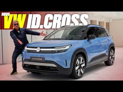 Novo VW ID.Cross 2027 - O T-CROSS ELÉTRICO! VEM PRO BRASIL? PREÇOS? ACABAMENTO MELHOROU? TEM 4x4?